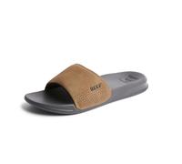 REEF One Slide Sandales pour homme, légères et résistantes à l'eau, Gris/marron clair, 46 EU