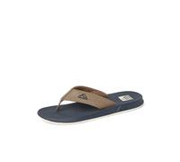 REEF Phantoms Tongs de plage pour homme, respectueuses de l'eau, semelle intérieure moulée douce et offrant un bon maintien, Kaki Bleu marine, 44 EU