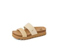 Reef Sandales Cushion Vista Hi pour femme, Blanc/marron, 37 EU