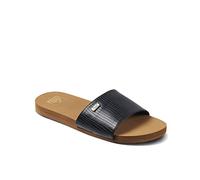 Reef Femme Bliss Nights Slide Sandale, Black/Tan, 40 EU