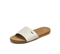 REEF Sandales mode femme Bliss Nights Slide, White/Tan, 42.5 EU