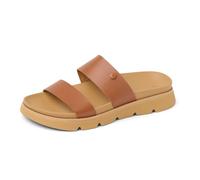 REEF Sandales Vista Luxe Thea pour femme, Cuir Marron, 41 EU