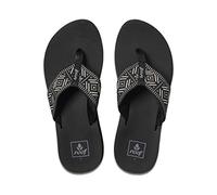 Reef Séparateur d'orteils tissé printemps pour femmes, Noir blanc, 35 EU