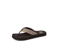 Reef Tongs de plage Smoothy sangle tissée douce en PET 100% recyclé marron Homme 43 EU