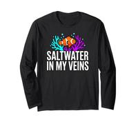 Reef Tank Aquarist Saltwater in My Veins Manche Longue