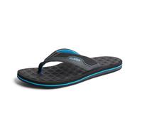 Reef Homme The Ripper Flip-Flop, Black/Blue, 42 EU