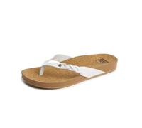 Reef Tongs Cushion Court Twist pour femme, Blanc., 37.5 EU