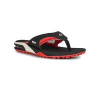 Reef Tongs Homme Fanning Pregame - Noir/Rouge - Tailles UK 8-12
