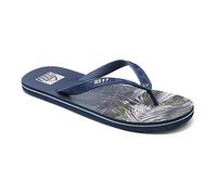 Reef Tongs pour homme Motif bord de mer, Palmier d'eau profonde, 42 1/3 EU