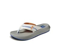 Reef Tongs Swellsole Cruiser pour homme, Bleu/blanc/orange, 45 EU