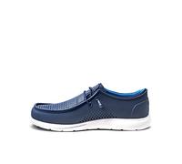 REEF Water Coast Chaussures pour homme résistantes à l'eau, semelle intérieure douce, respirante, semelle extérieure non marquante, bleu marine, 46 EU