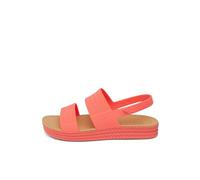 REEF Water Vista Higher Sandales à plateforme pour femme, sangle velcro réglable, Corail, 38.5 EU