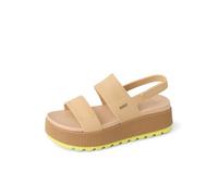 REEF Water Vista Higher Sandales compensées pour femme, sangle Velcro réglable, vert citron, pointure 11