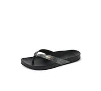 Reef Women's Cushion Court Flip-Flop, Black Sassy, 43 EU