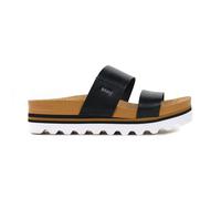 Reef Women's Cushion Vista Hi Black Platform Sandals A3YP5BLA (US)