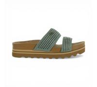 Reef Women's Cushion Vista Hi Frosty Raffia Platform Sandals CJ5938 (US)