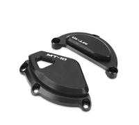 REEFAS Carter Moteur Protection Curseurs De Cadre De Protection De Couvercle De Stator De Moteur De Moto pour Ya-ha MT-10 MT10 MT FZ 10 FZ-10 2015-2019 2020 2021 (Color : Le Noir, Size : MT-10)
