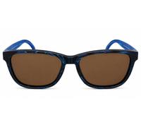 Reefyll Sunstone Lunettes de soleil azur avec montures en plastique recyclé noir et bleu - Monture en plastique recy e Bali - Lunettes de soleil unisexes durables pour homme et femme - Lunettes