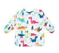 REEKNOKOL Tablier pour Enfants de 3 à 8 Ans, Imperméable à Manches Longues, Avec Poche pour Peindre, Cuisiner, Manger, Arts et Artisanat