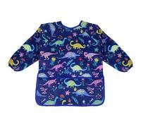 REEKNOKOL Tablier pour Enfants de 3 à 8 Ans, Imperméable à Manches Longues, Avec Poche pour Peindre, Cuisiner, Manger, Arts et Artisanat