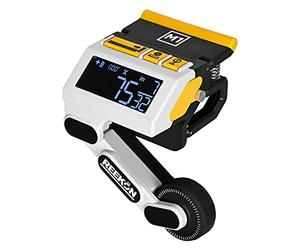 REEKON M1 Caliber Outil de mesure pour scies à onglets, élimine le besoin de mesurer et de marquer les matériaux, réduit le temps de coupe et renforce la sécurité, mesure les matériaux plats et ronds