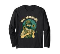 Reel Adventure Pêche à la mouche graphique Manche Longue