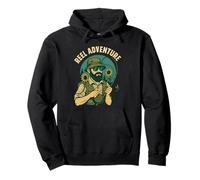 Reel Adventure Pêche à la mouche graphique Sweat à Capuche