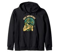 Reel Adventure Pêche à la mouche graphique Sweat à Capuche