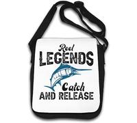 Reel Legends Catch and Release Swordfish Sac à bandoulière Blanc