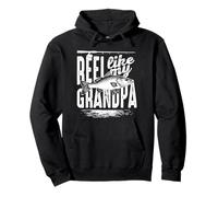 Reel Like My Grandpa Fisherman Grandfather to Grandchild Sweat à Capuche