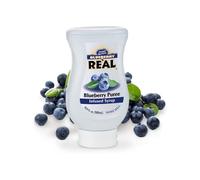 réel | Sirop Purée de Bleuets | Sirop de Myrtille Goldtraube | Crème de Myrtille pour Desserts et Préparations Cuisson - 1 x 500 ml.