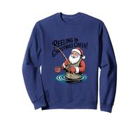 Reeling in Christmas Cheer - Pêche de Noël Amusante Sweatshirt