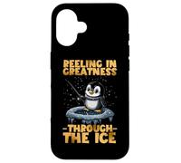 Reeling in Greatness Through The Ice Coque pour iPhone 16