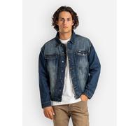 REELL Arizona Veste en jeans bleu M