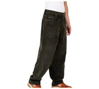 Reell - Baggy Cord - Pantalon de loisirs - 30 - Length: 30 - dark green cord