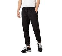 Reell Jeans Homme Pantalons Cargo Reflex Rib, Noir, Taille M