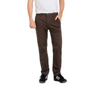 Reell Metro Flex Chino - Pantalon chino élégant en tissu stretch pour homme - Coupe droite - Pantalon chino pour le travail et les loisirs - Pantalon respirant en mélange de coton, chocolat, 36W / 34L