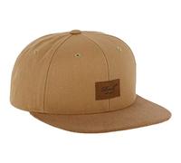 Reell Casquette en suède Ocre marron