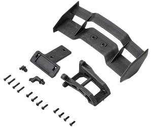 Reely 1:10 Aileron arrière et support noir