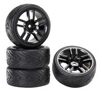 Reely 1:10 Voiture de tourisme Roues complètes Devil GT noir 4 pc(s)