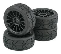 Reely 1:10 Voiture de tourisme Roues complètes Vitesse 15 rayons noir 4 pc(s)