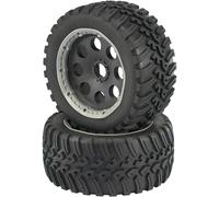 Reely 1:6 Buggy Roues complètes V-Block 6 rayons noir 1 paire(s)