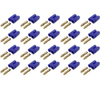 Reely 1399712 Fiche mâle pour batterie EC5 doré(e) 20 pc(s)