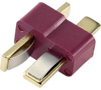 Reely 1399716 Fiche mâle pour batterie système denfichage en T doré(e) 20 pc(s)