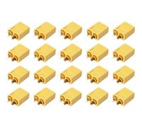 Reely 1399717 Fiche mâle pour batterie XT60 doré(e) 20 pc(s)