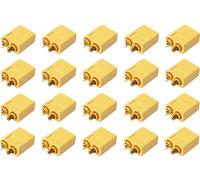 Reely 1399717 Fiche mâle pour batterie XT60 doré(e) 20 pc(s)