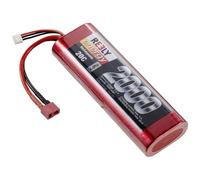 Reely Batterie pour modélisme (LiPo) 7,4 V 2000 mAh - Nombre de cellules : 2 20 C - Boîtier Rigide - Système de Prise en T