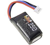 Reely Pack de batterie (LiPo) 7.4 V 250 mAh Nombre de cellules: 2 30 C Softcase cosse plate mâle