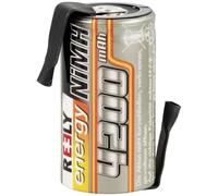 Reely Cellule simple de batterie NiMH Sub-C 1.2 V 4200 mAh avec pattes à souder