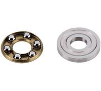 Reely Butée à billes axiale acier chrome Ø intérieur: 5 mm Ø extérieur: 10 mm Régime (max.): 15000 tr/min